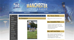 Desktop Screenshot of manchesterbaseball.net